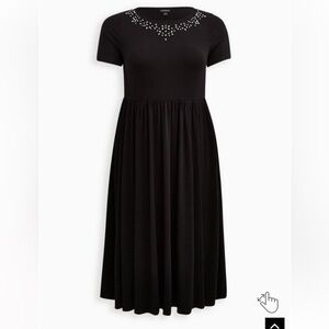 Black MIDI Dress